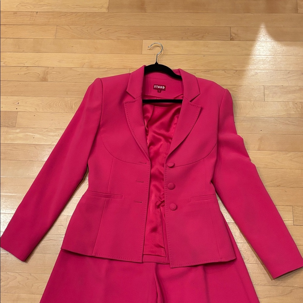 Pink STAUD matching suit!
